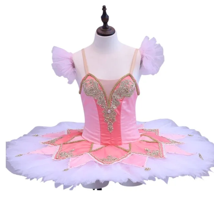 Orange flower ballet tutu